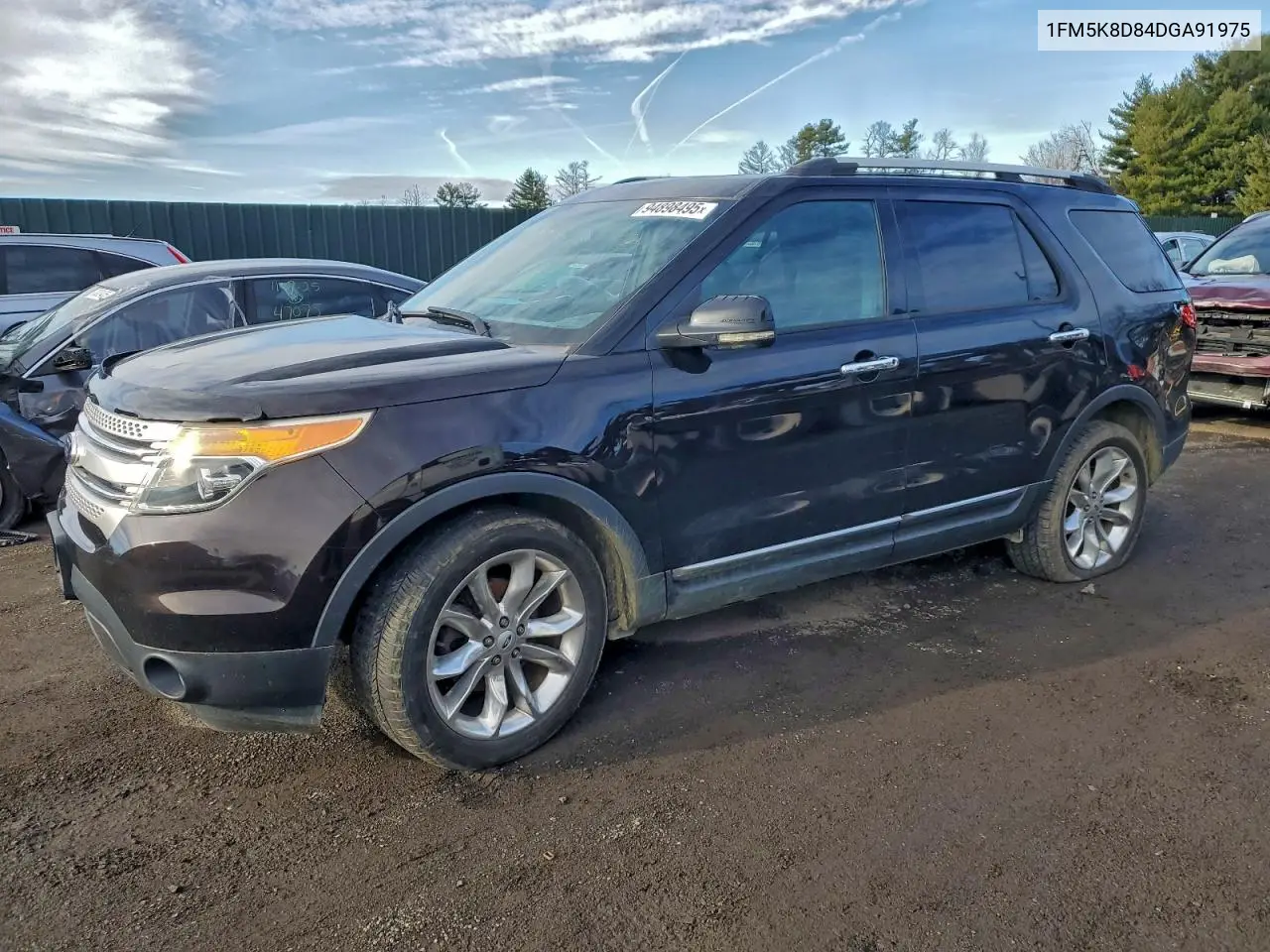 1FM5K8D84DGA91975 2013 Ford Explorer Xlt
