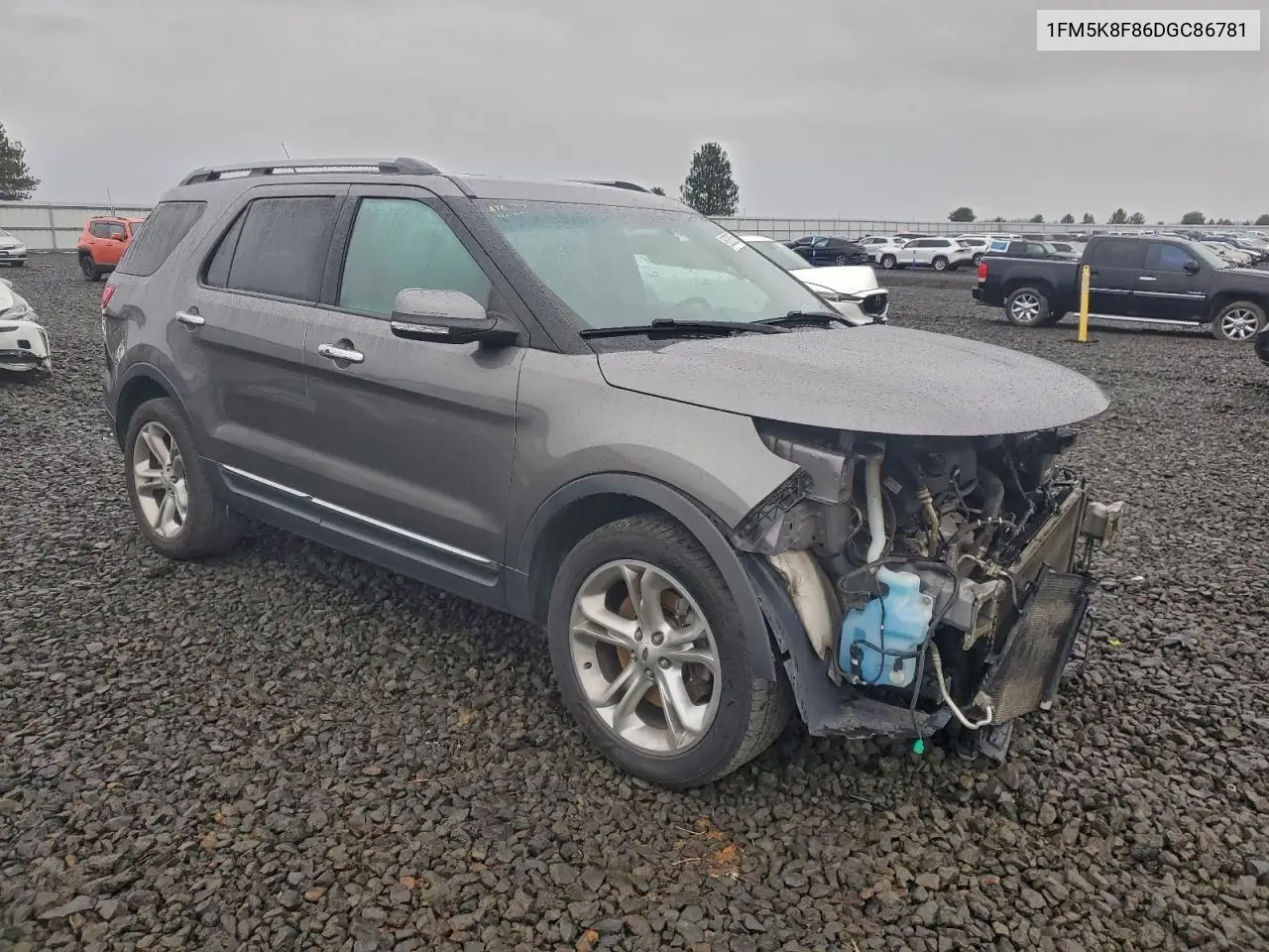 1FM5K8F86DGC86781 2013 Ford Explorer Limited