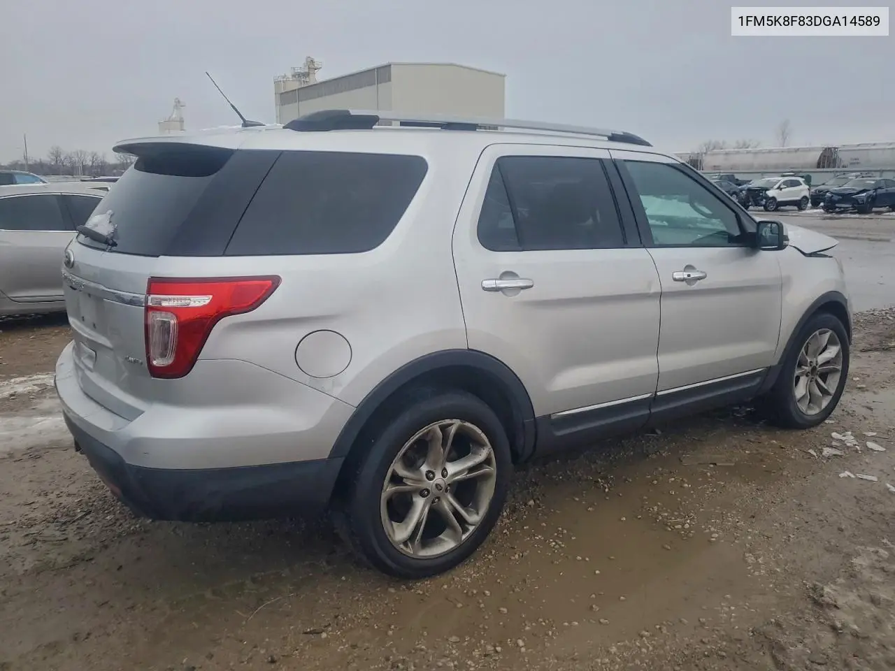 1FM5K8F83DGA14589 2013 Ford Explorer Limited