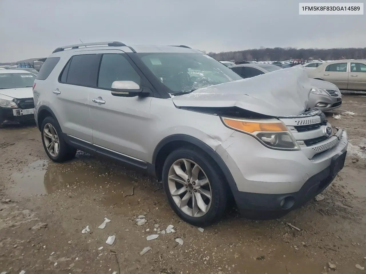 1FM5K8F83DGA14589 2013 Ford Explorer Limited