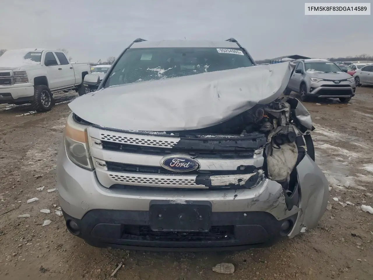 1FM5K8F83DGA14589 2013 Ford Explorer Limited