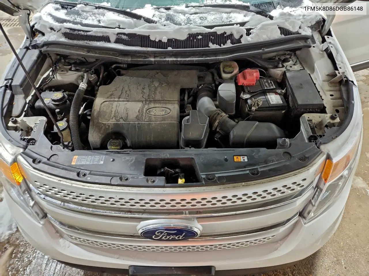 1FM5K8D86DGB86148 2013 Ford Explorer Xlt