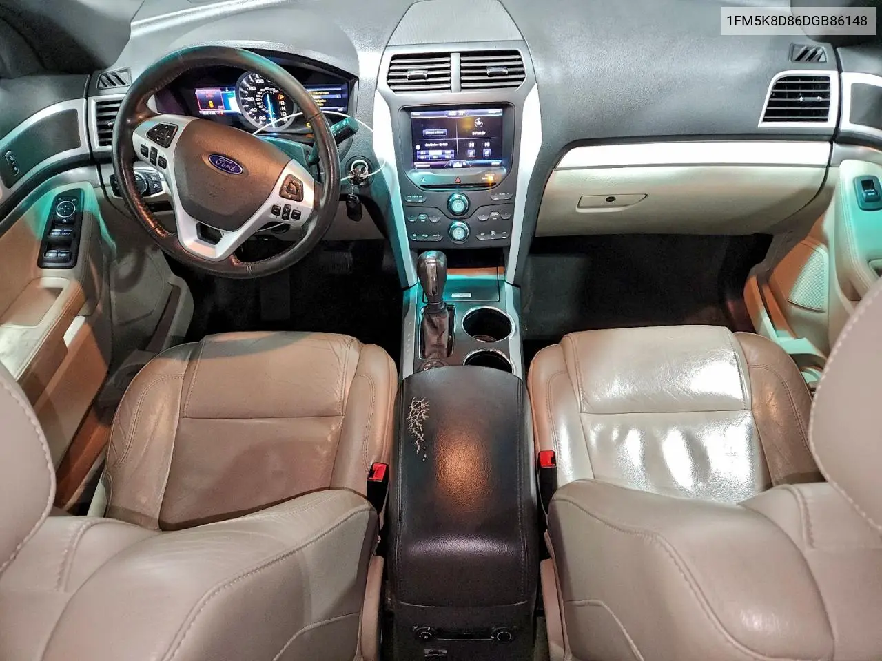1FM5K8D86DGB86148 2013 Ford Explorer Xlt