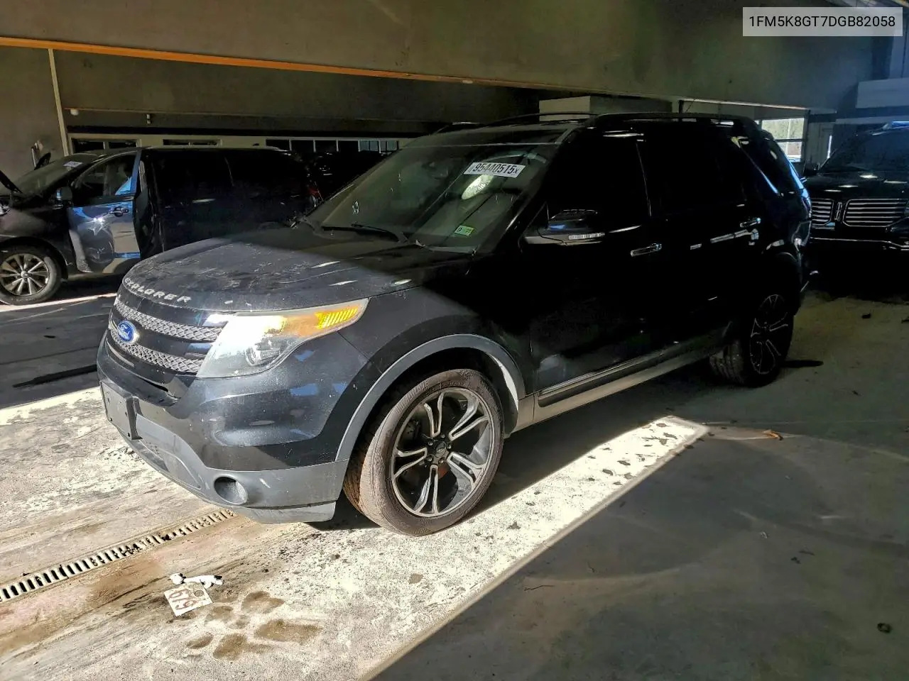 1FM5K8GT7DGB82058 2013 Ford Explorer Sport