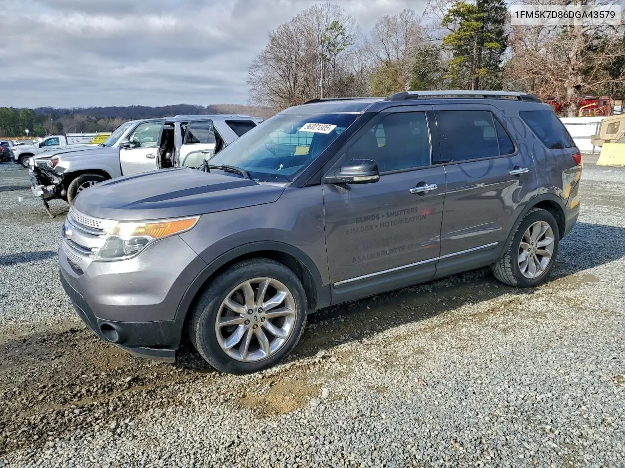1FM5K7D86DGA43579 2013 Ford Explorer Xlt