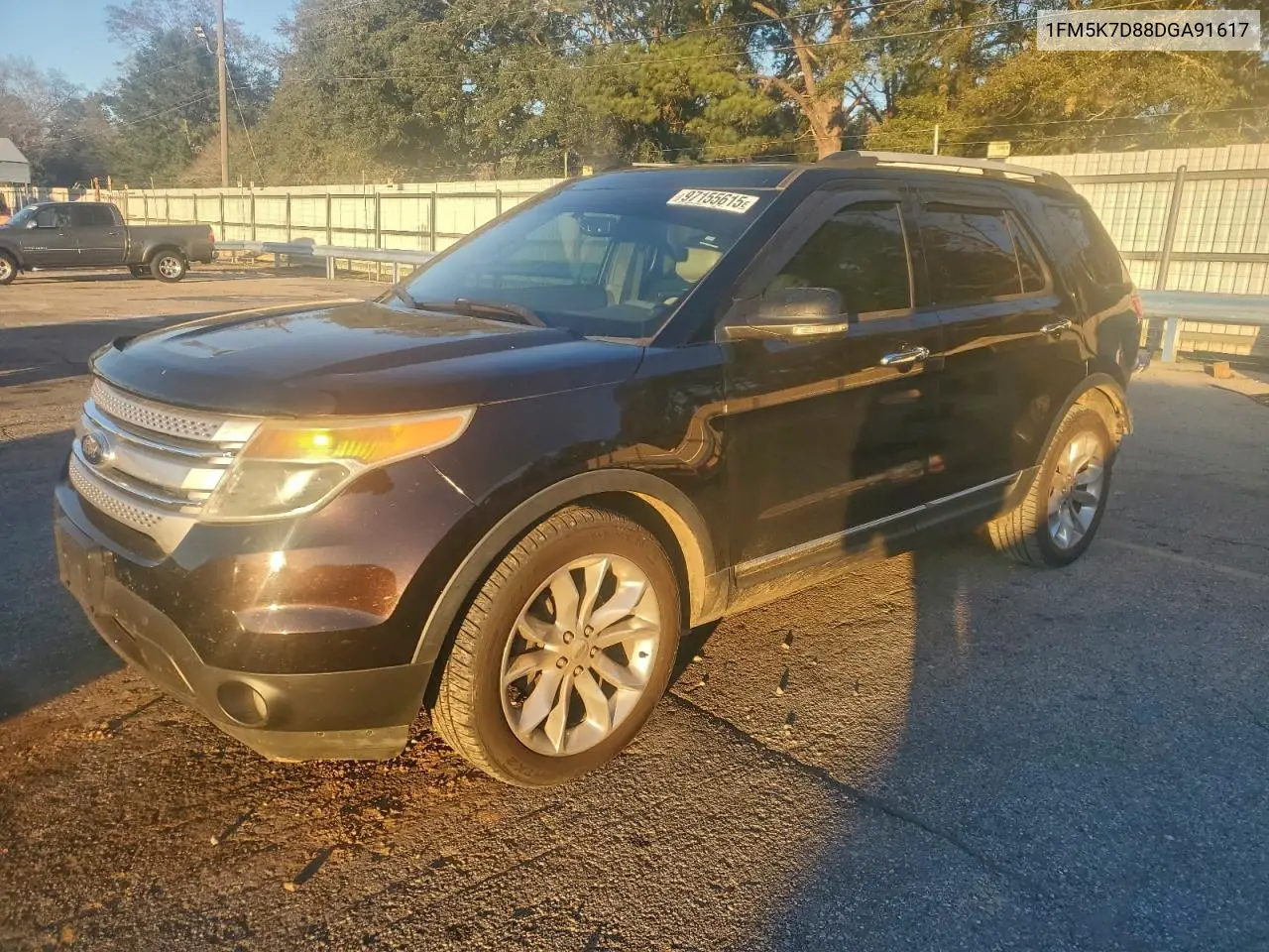 1FM5K7D88DGA91617 2013 Ford Explorer Xlt