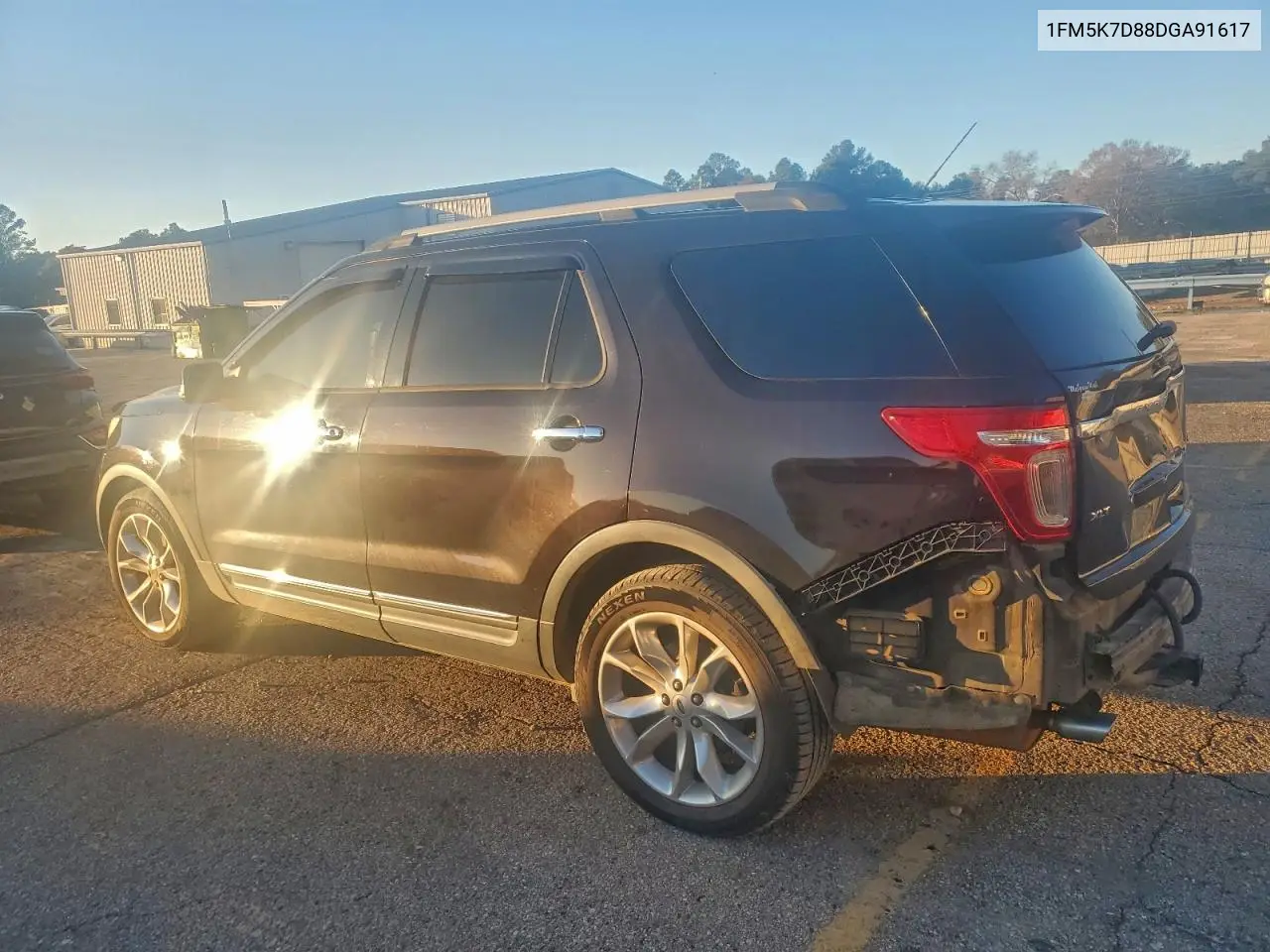 1FM5K7D88DGA91617 2013 Ford Explorer Xlt