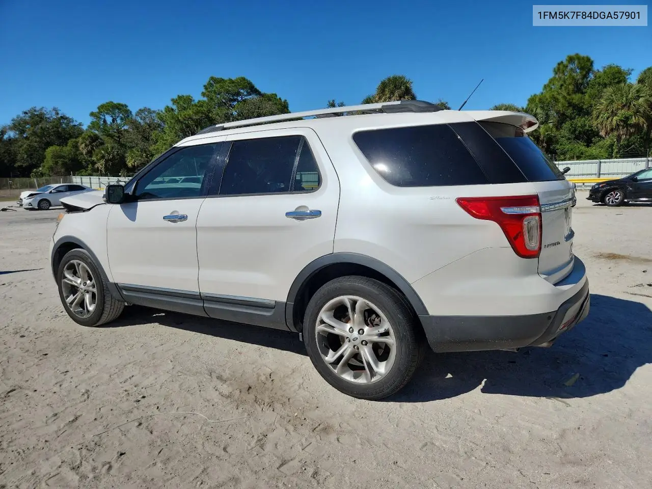 1FM5K7F84DGA57901 2013 Ford Explorer Limited