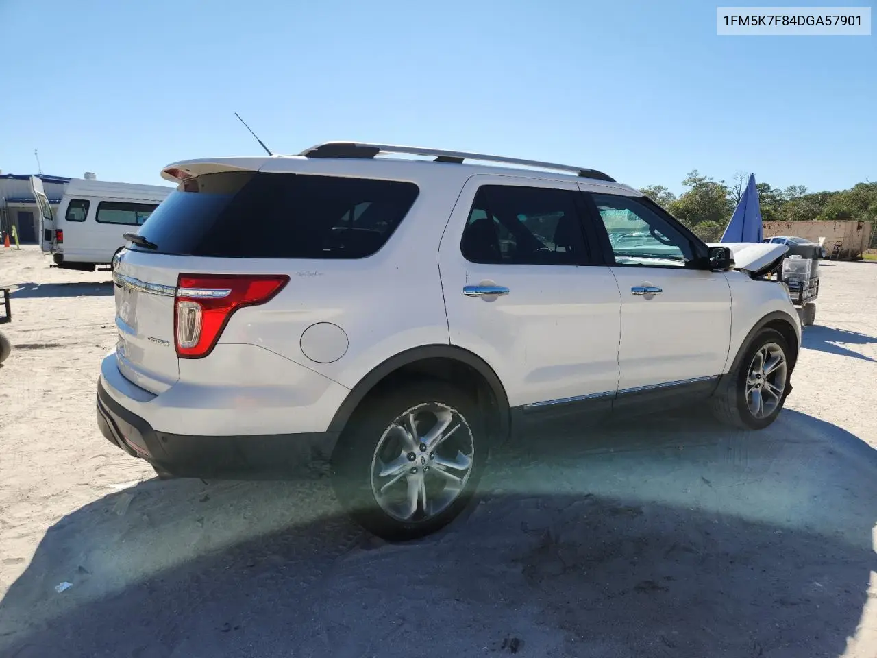 1FM5K7F84DGA57901 2013 Ford Explorer Limited