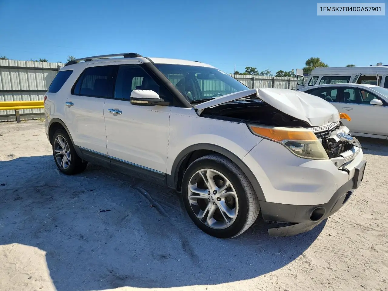 1FM5K7F84DGA57901 2013 Ford Explorer Limited