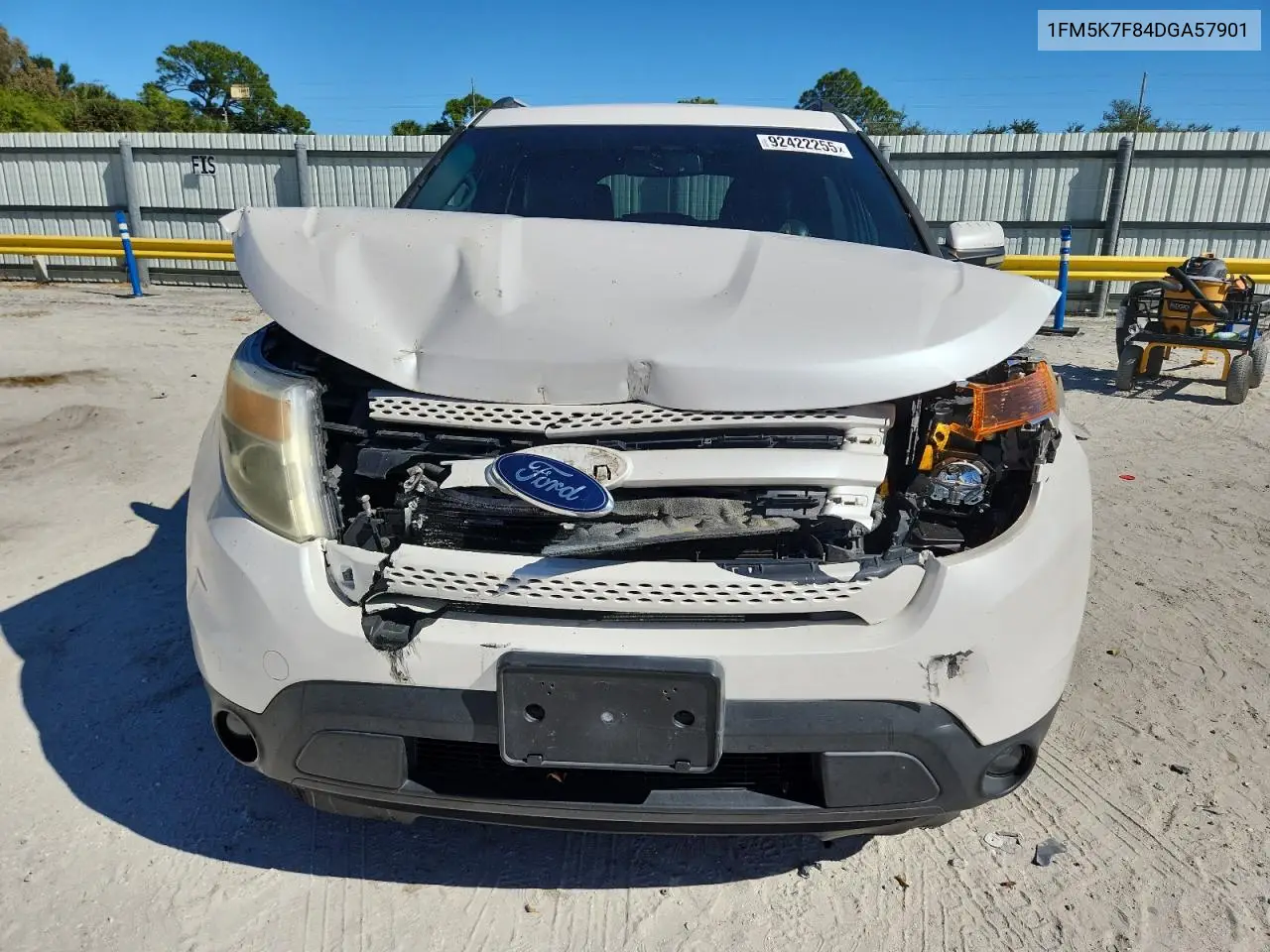1FM5K7F84DGA57901 2013 Ford Explorer Limited