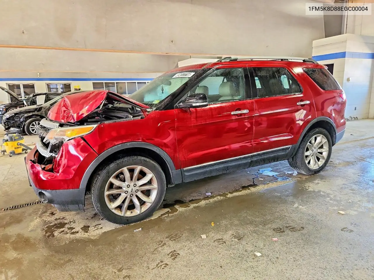 1FM5K8D88EGC00004 2014 Ford Explorer Xlt