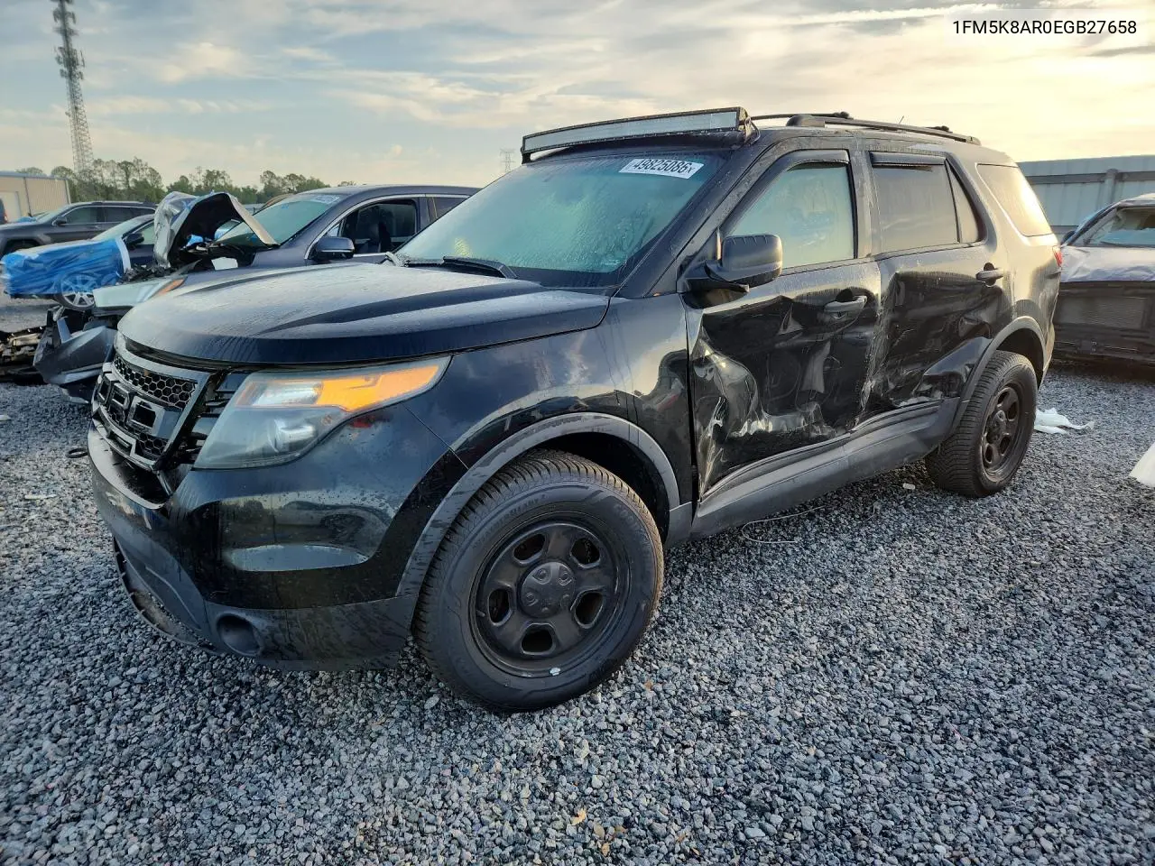 1FM5K8AR0EGB27658 2014 Ford Explorer Police Interceptor