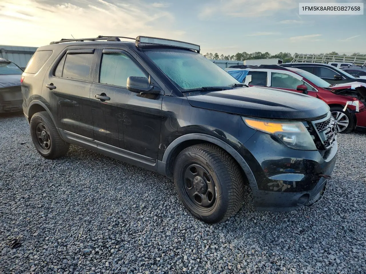 1FM5K8AR0EGB27658 2014 Ford Explorer Police Interceptor