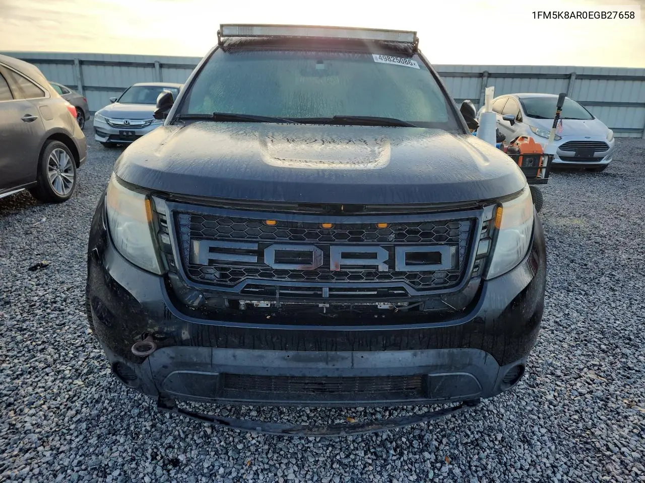 1FM5K8AR0EGB27658 2014 Ford Explorer Police Interceptor