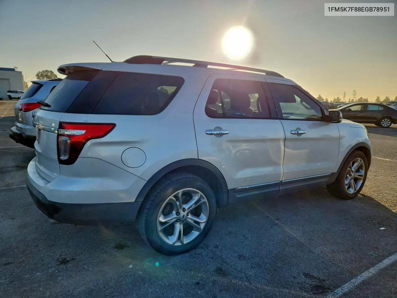 1FM5K7F88EGB78951 2014 Ford Explorer Limited