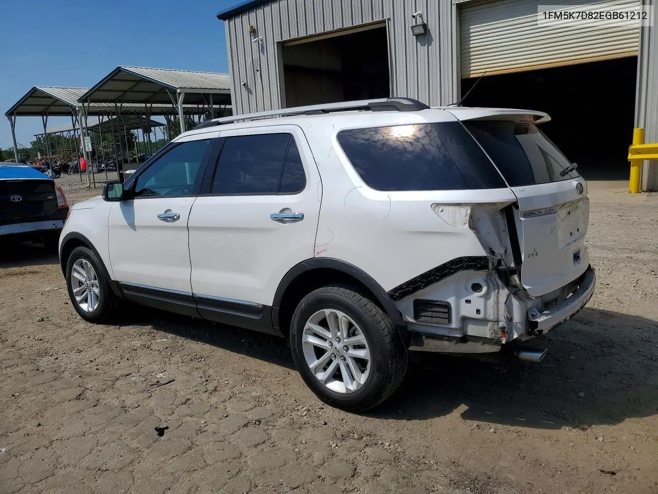 1FM5K7D82EGB61212 2014 Ford Explorer Xlt
