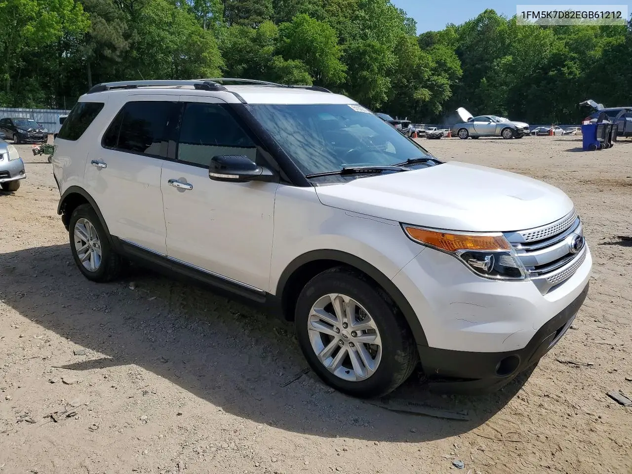 1FM5K7D82EGB61212 2014 Ford Explorer Xlt