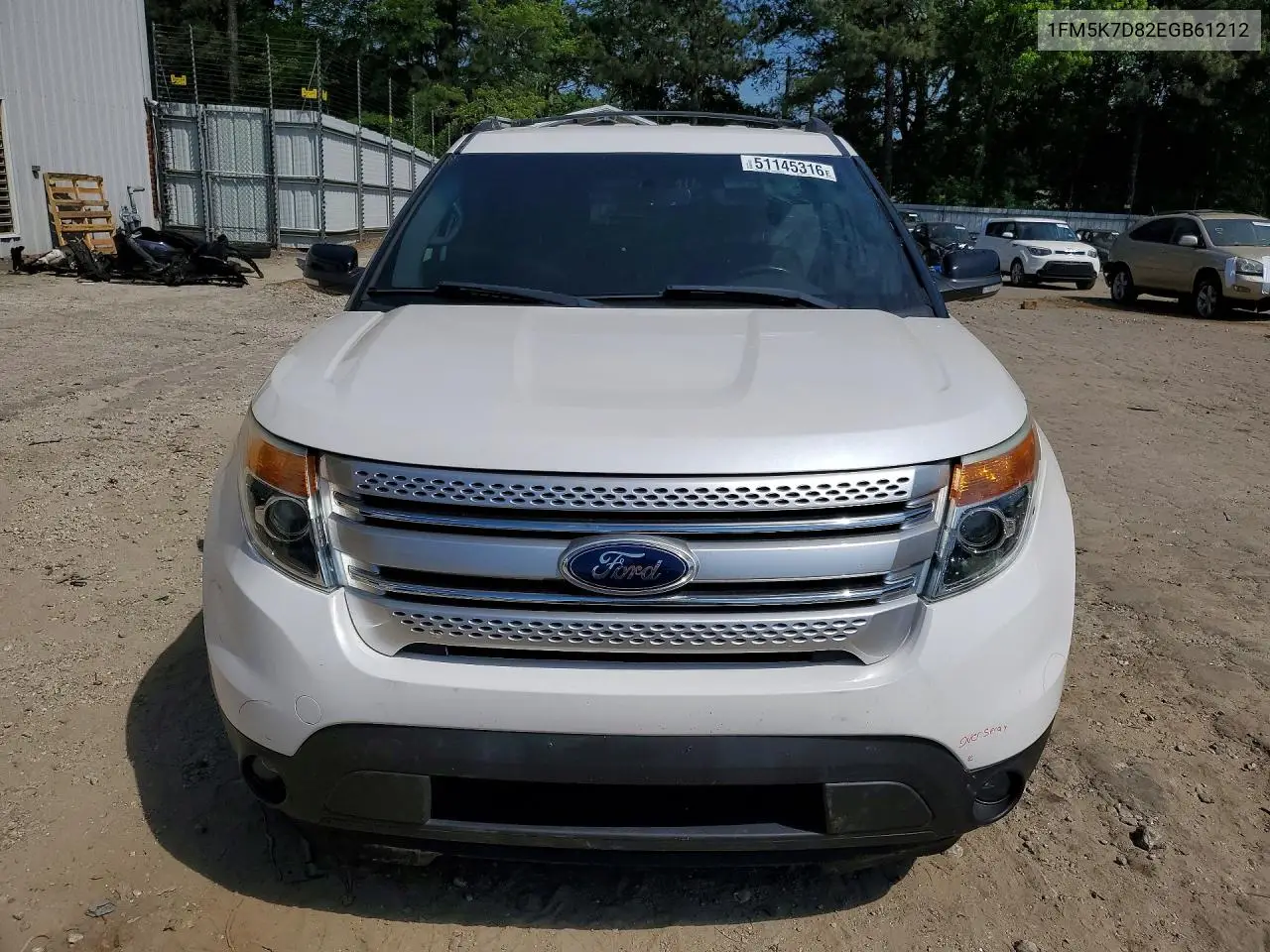 1FM5K7D82EGB61212 2014 Ford Explorer Xlt