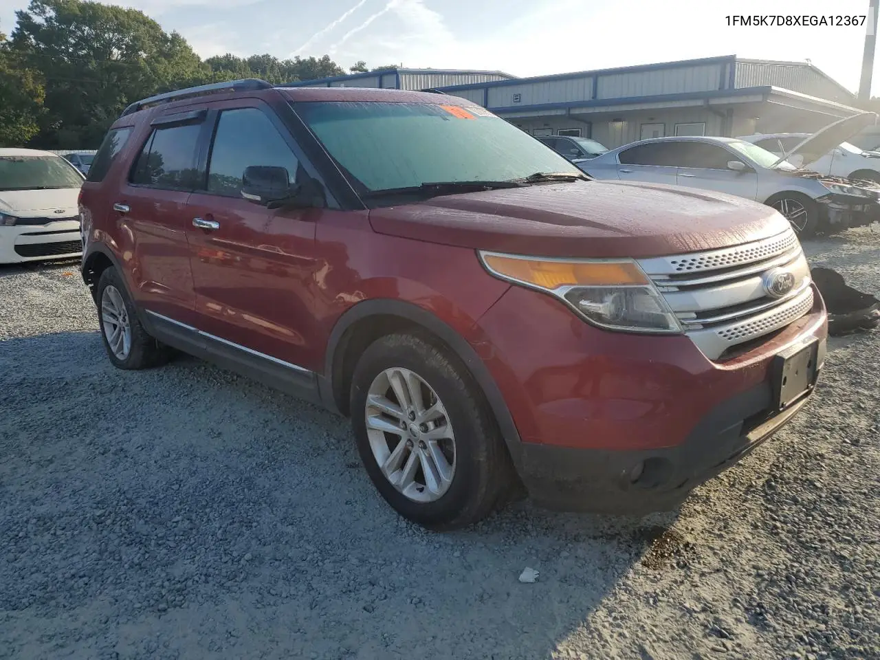 1FM5K7D8XEGA12367 2014 Ford Explorer Xlt