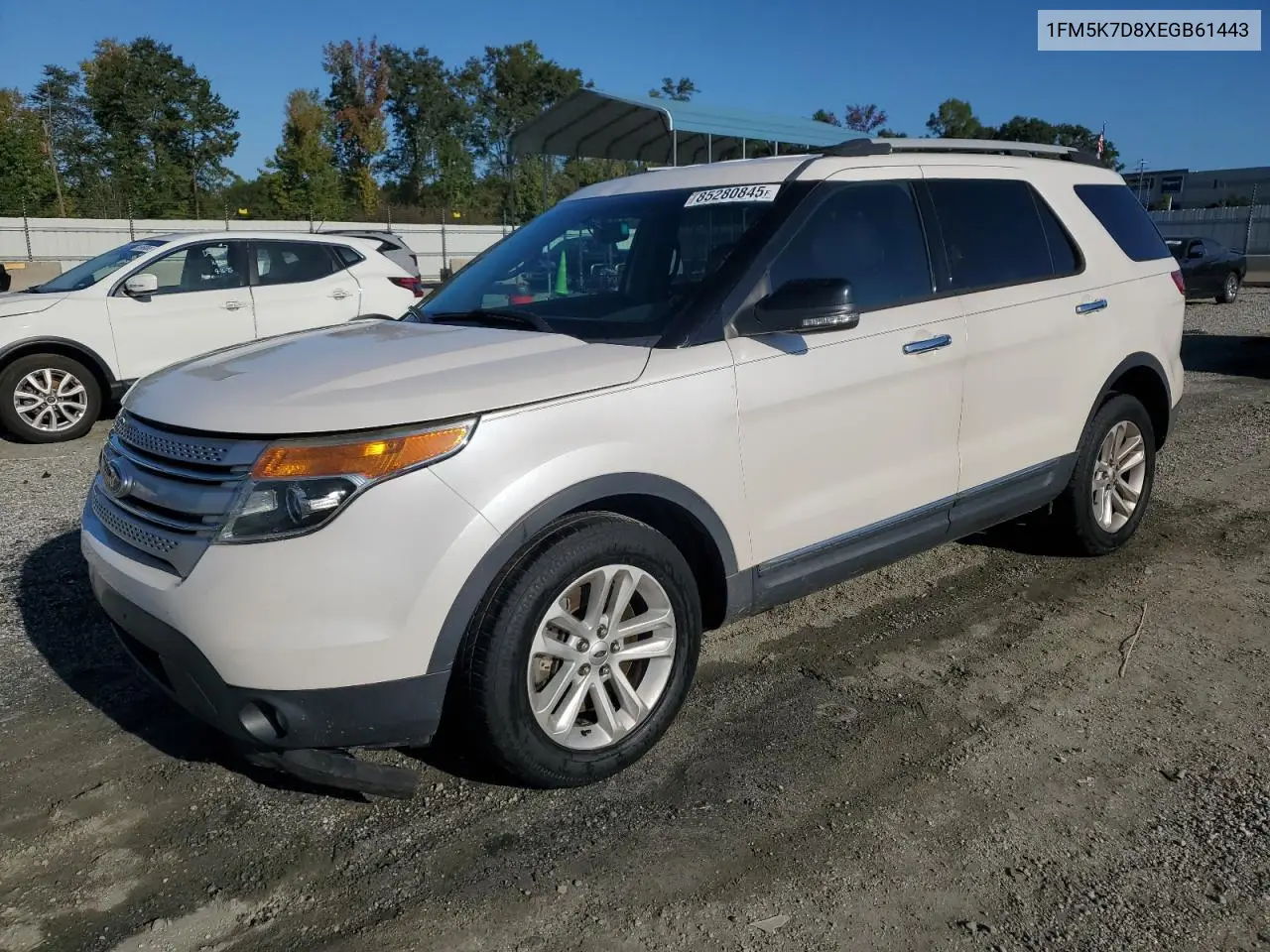 1FM5K7D8XEGB61443 2014 Ford Explorer Xlt