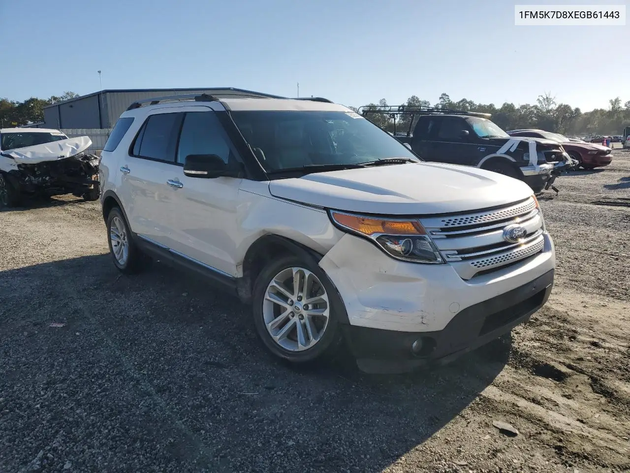 1FM5K7D8XEGB61443 2014 Ford Explorer Xlt