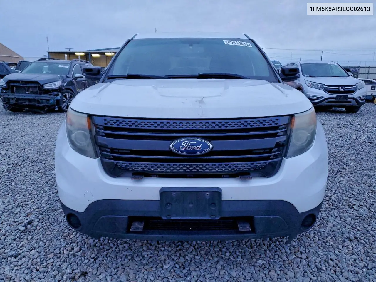 1FM5K8AR3EGC02613 2014 Ford Explorer Police Interceptor