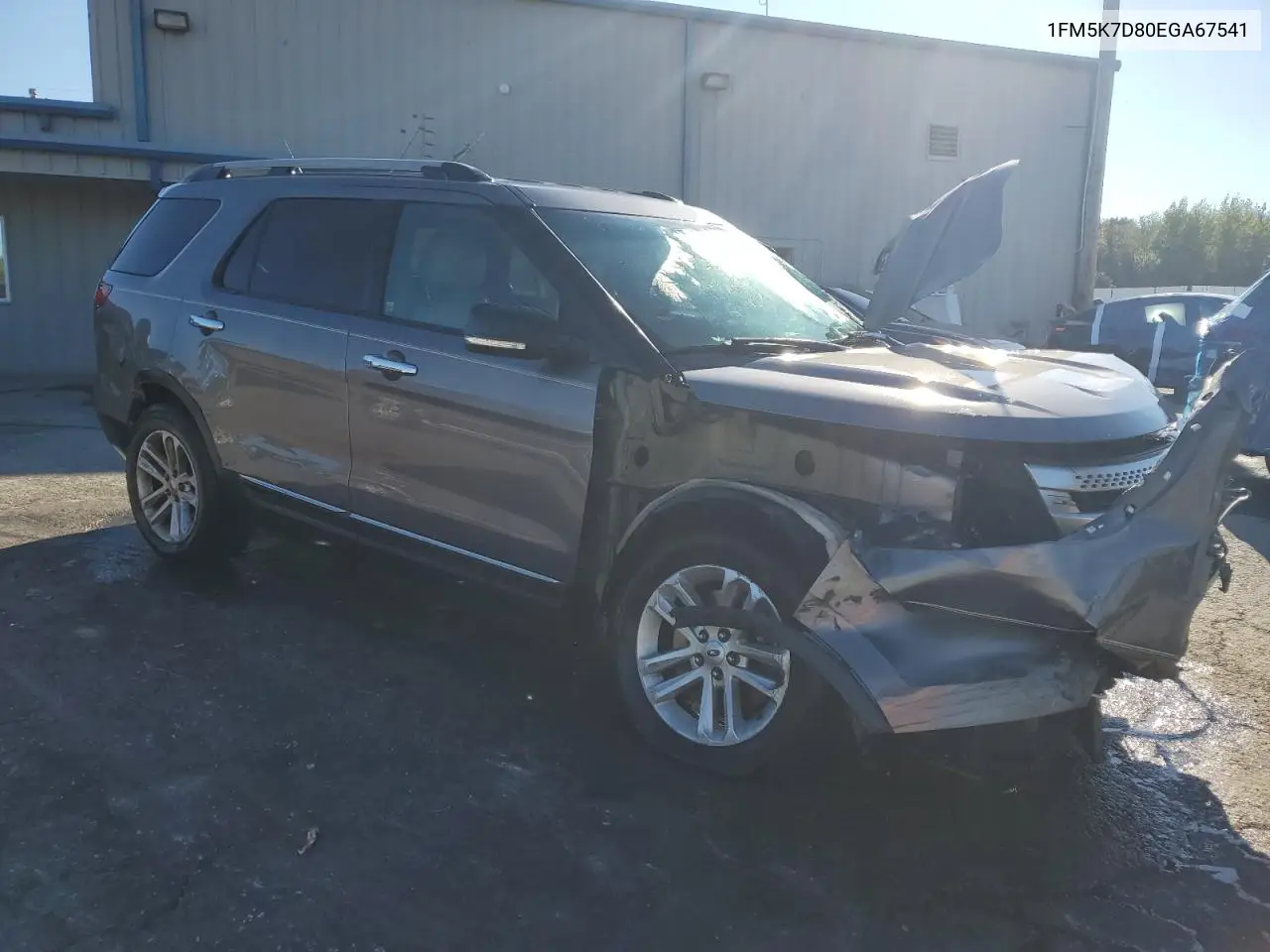 1FM5K7D80EGA67541 2014 Ford Explorer Xlt