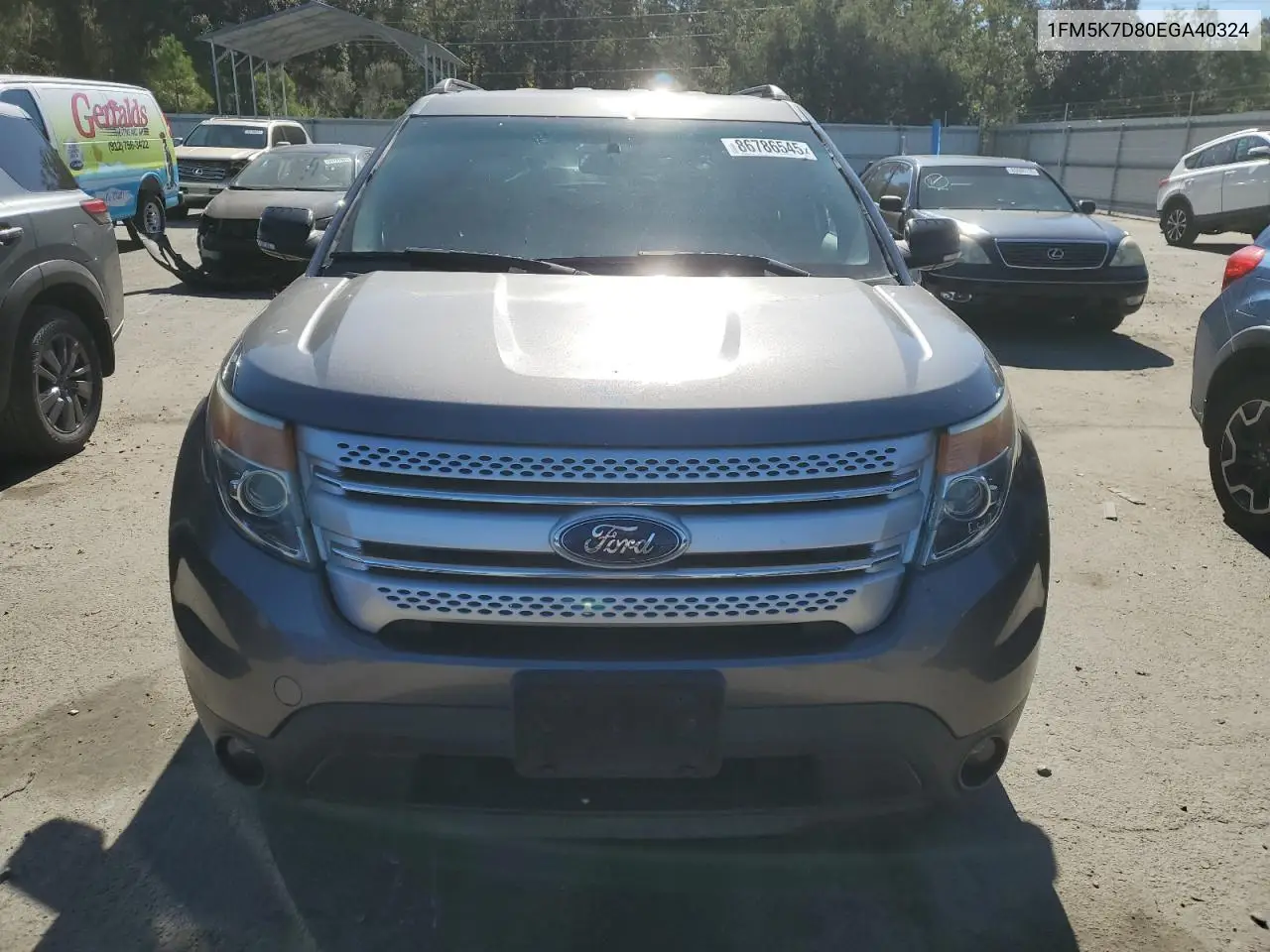 1FM5K7D80EGA40324 2014 Ford Explorer Xlt