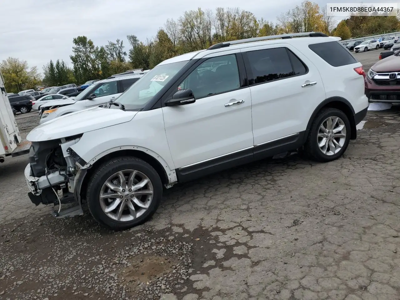 1FM5K8D88EGA44367 2014 Ford Explorer Xlt
