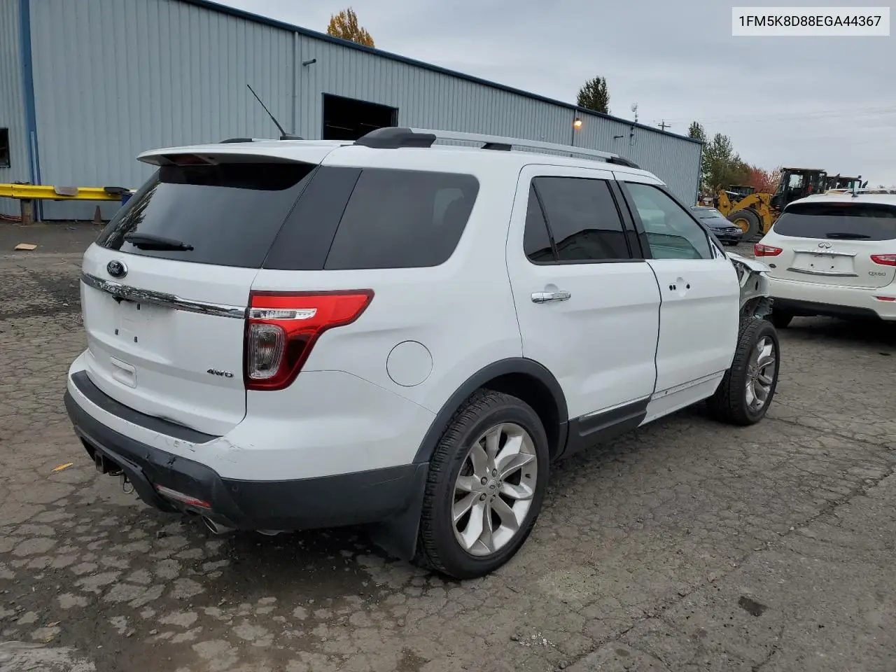 1FM5K8D88EGA44367 2014 Ford Explorer Xlt