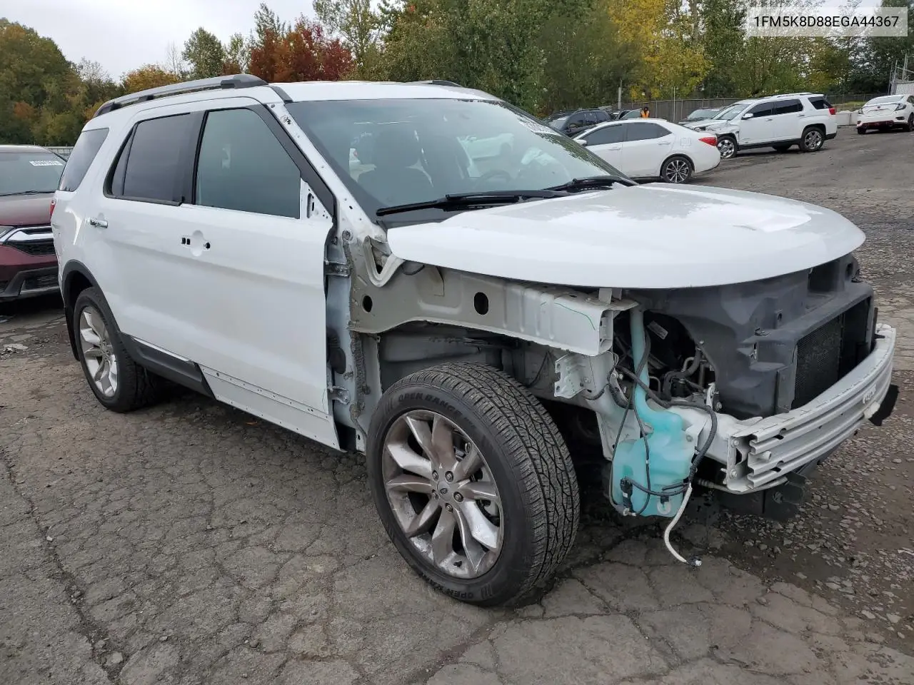 1FM5K8D88EGA44367 2014 Ford Explorer Xlt