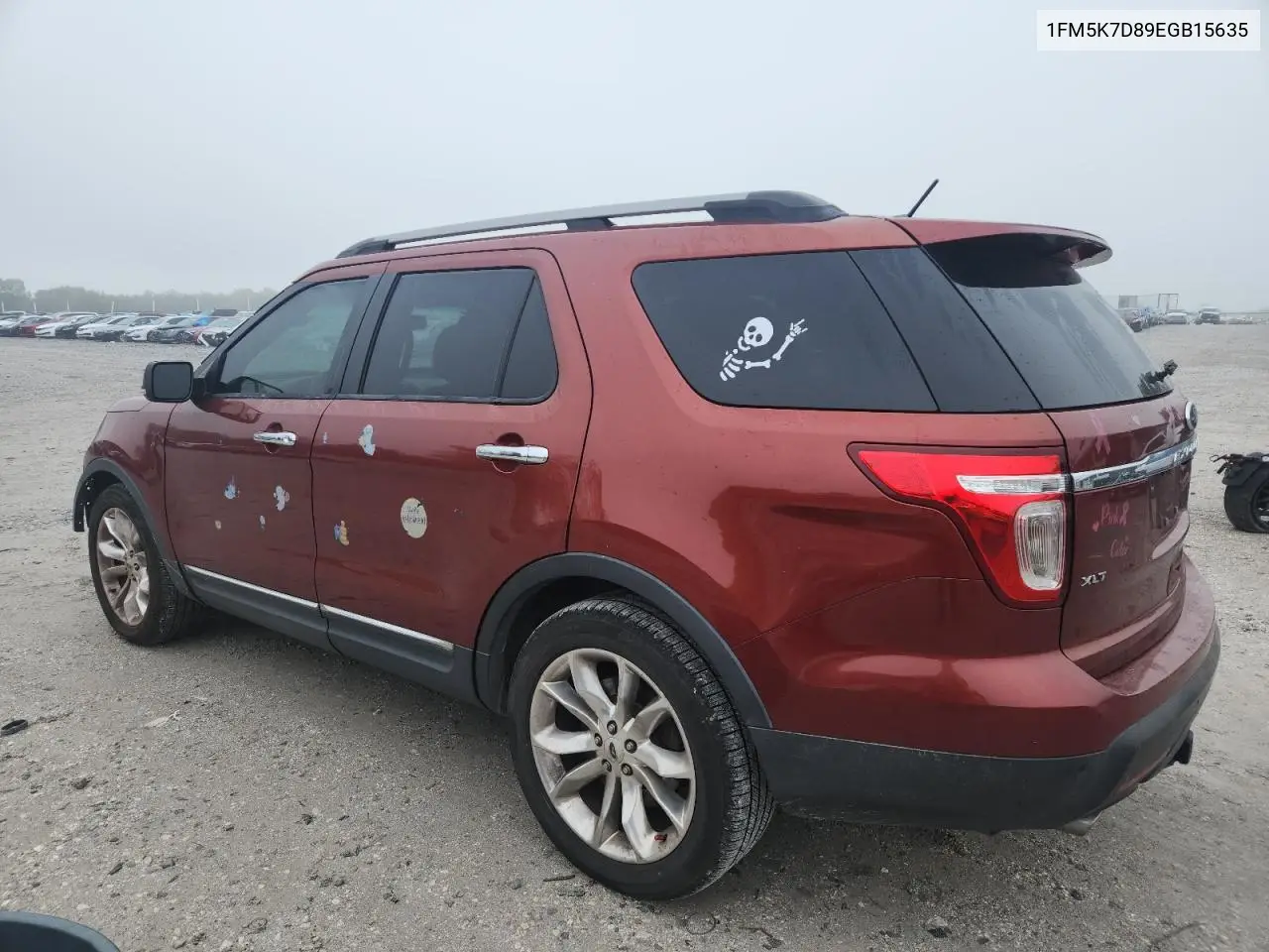 1FM5K7D89EGB15635 2014 Ford Explorer Xlt