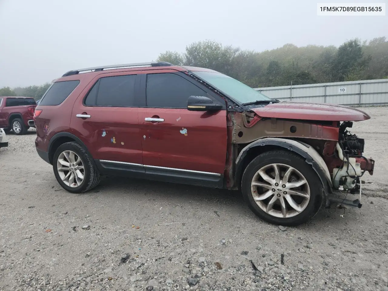 1FM5K7D89EGB15635 2014 Ford Explorer Xlt