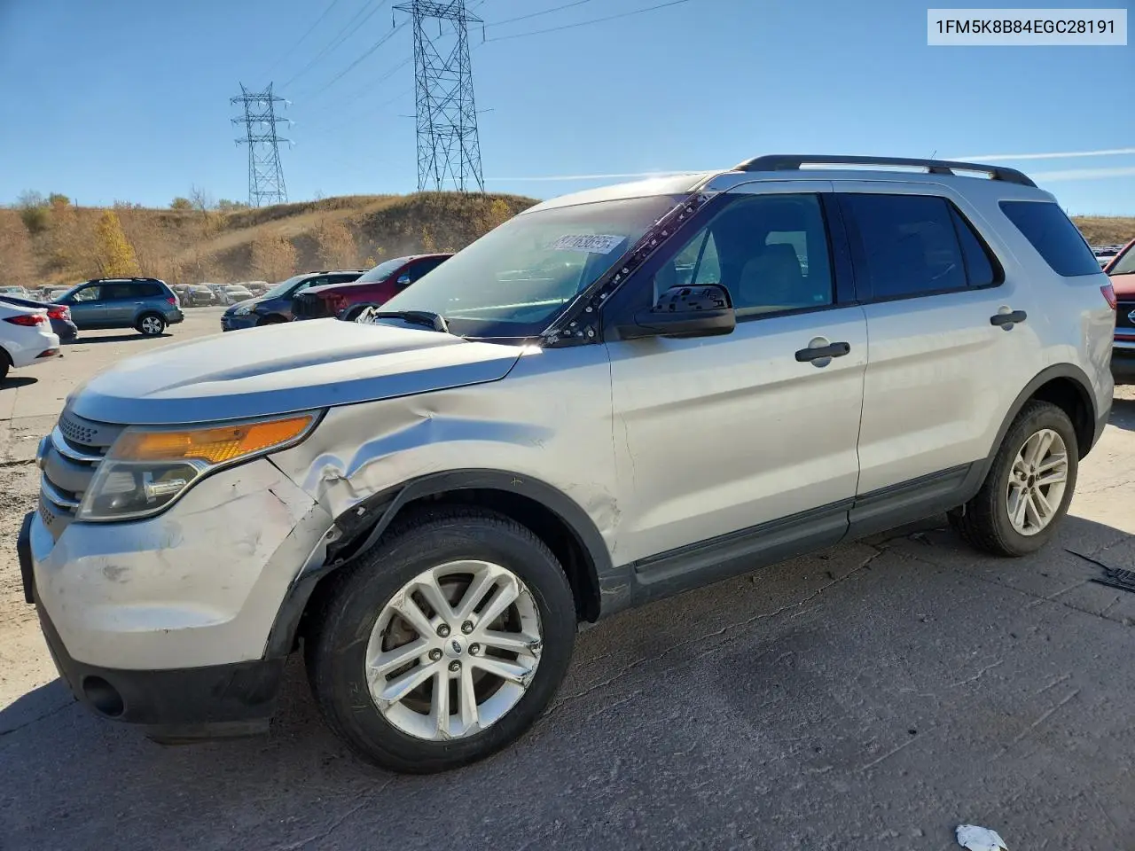 1FM5K8B84EGC28191 2014 Ford Explorer