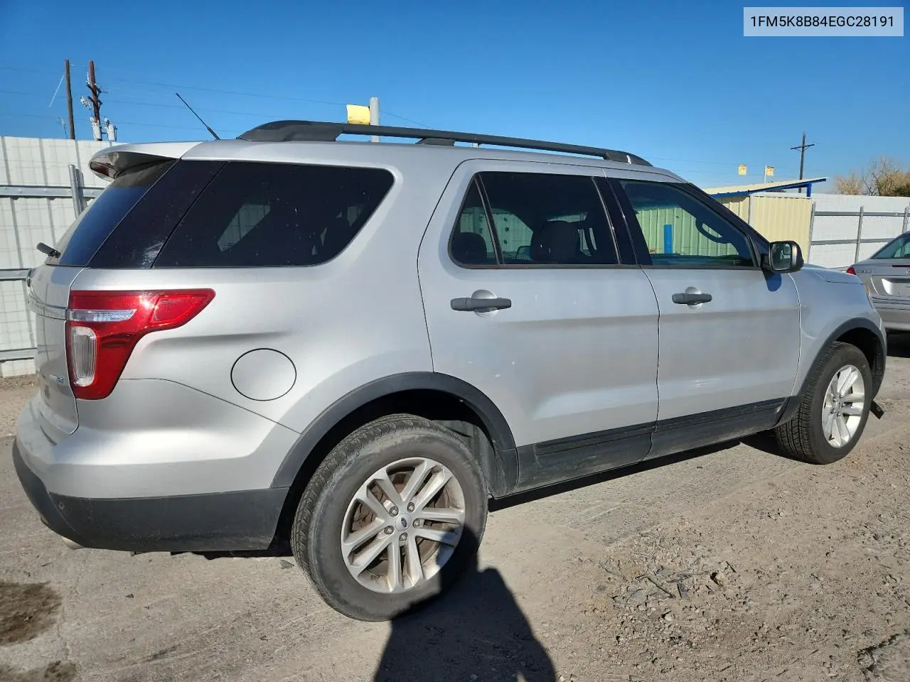 1FM5K8B84EGC28191 2014 Ford Explorer