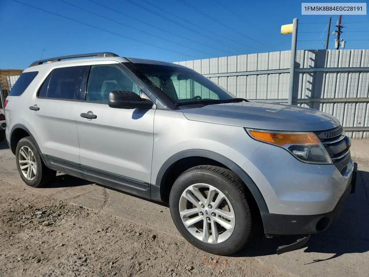 1FM5K8B84EGC28191 2014 Ford Explorer