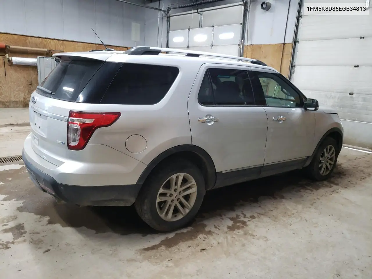 1FM5K8D86EGB34813 2014 Ford Explorer Xlt