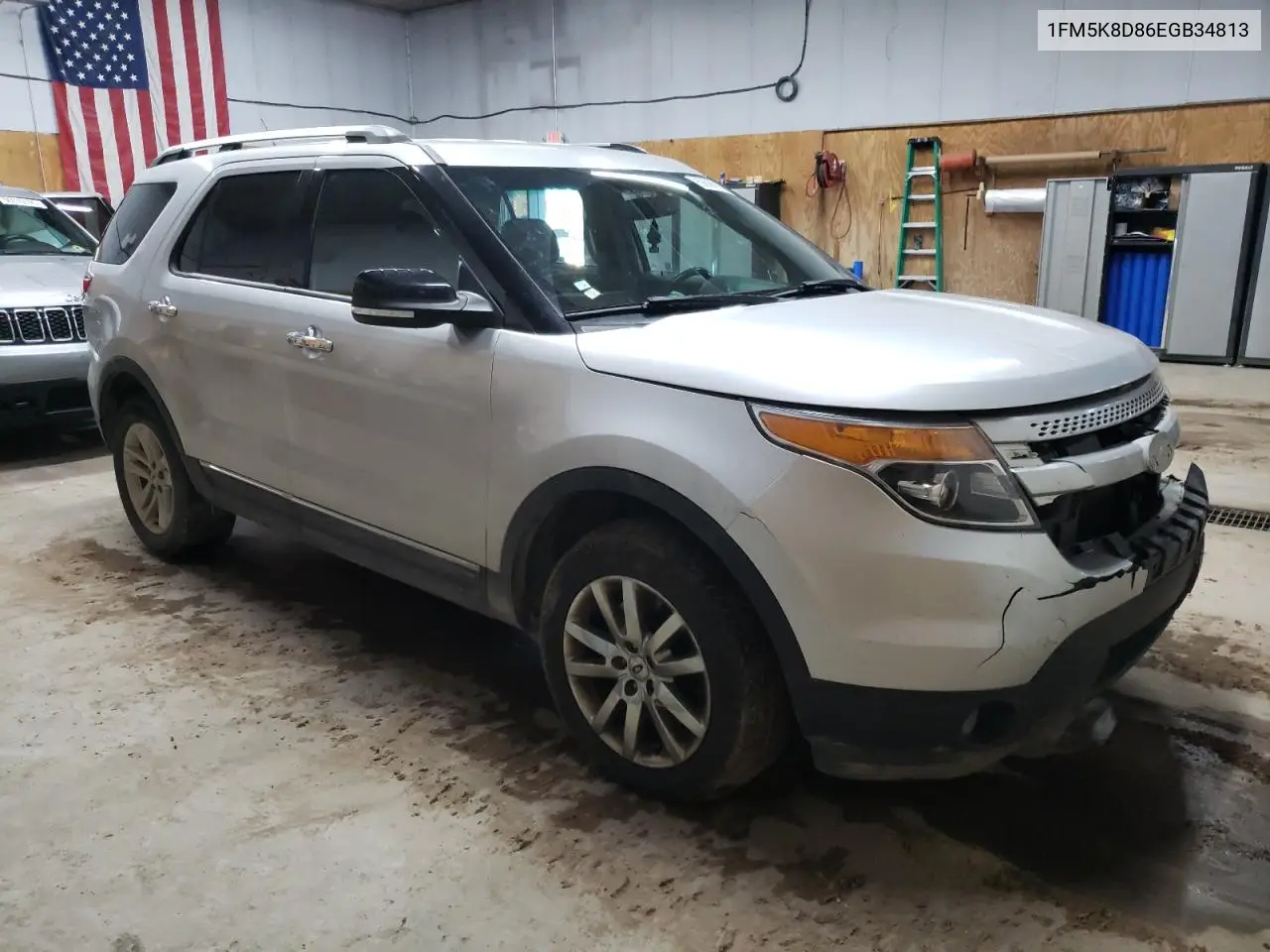 1FM5K8D86EGB34813 2014 Ford Explorer Xlt