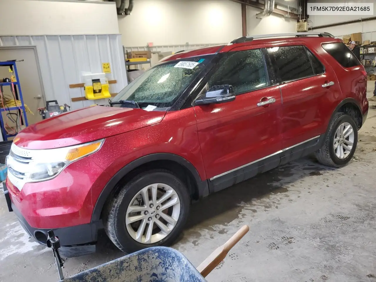 1FM5K7D92EGA21685 2014 Ford Explorer Xlt