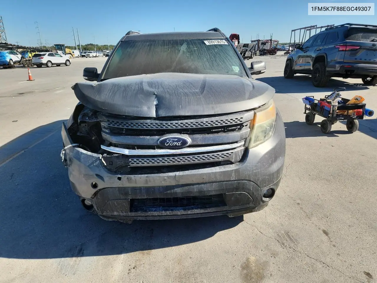 1FM5K7F88EGC49307 2014 Ford Explorer Limited