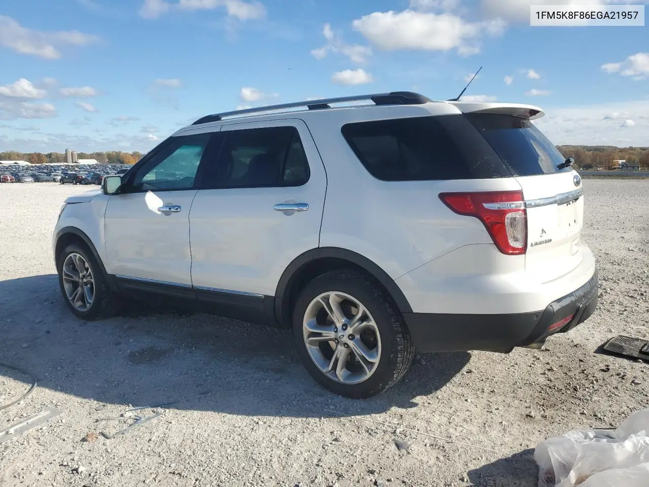 1FM5K8F86EGA21957 2014 Ford Explorer Limited