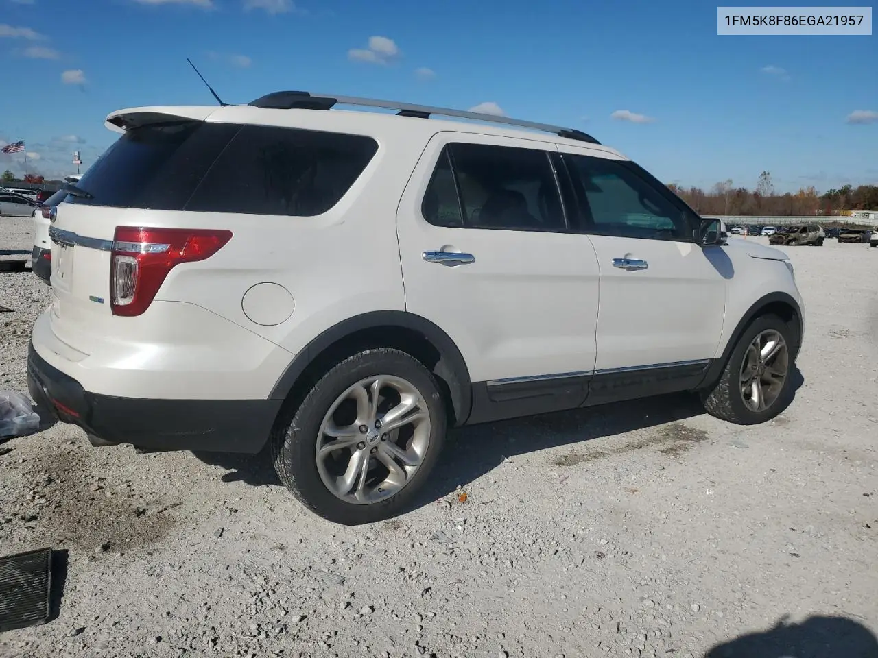 1FM5K8F86EGA21957 2014 Ford Explorer Limited