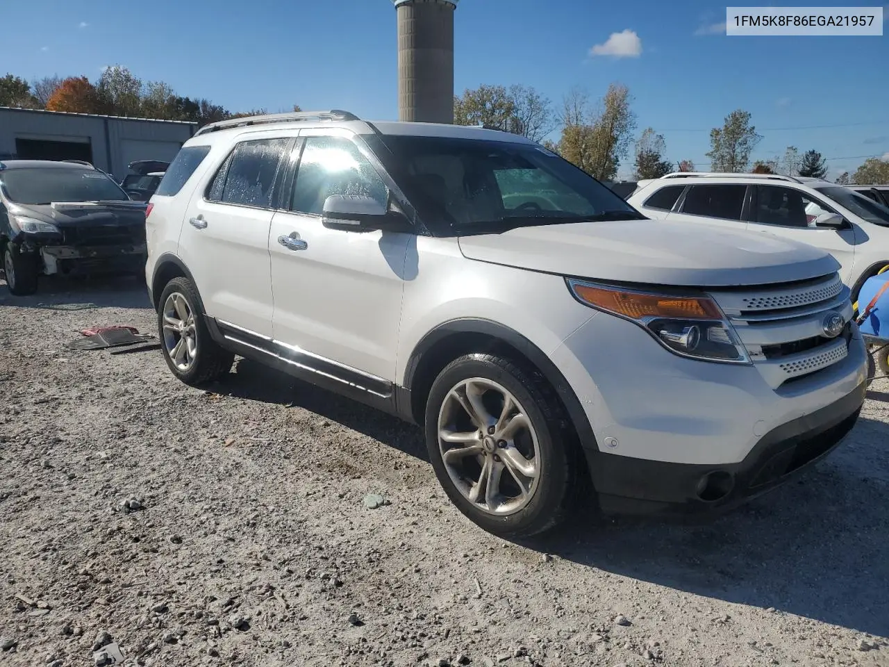 1FM5K8F86EGA21957 2014 Ford Explorer Limited