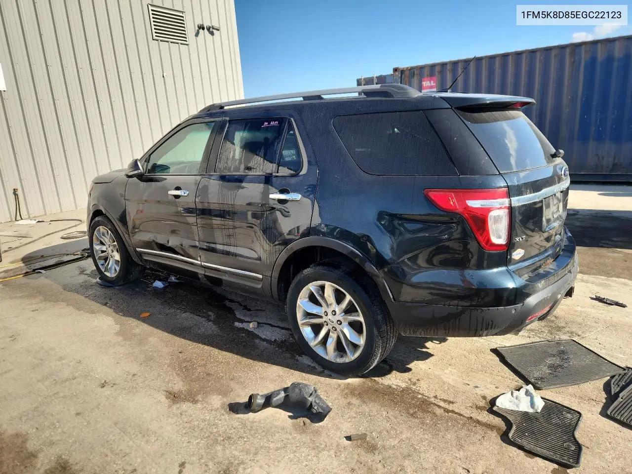 1FM5K8D85EGC22123 2014 Ford Explorer Xlt