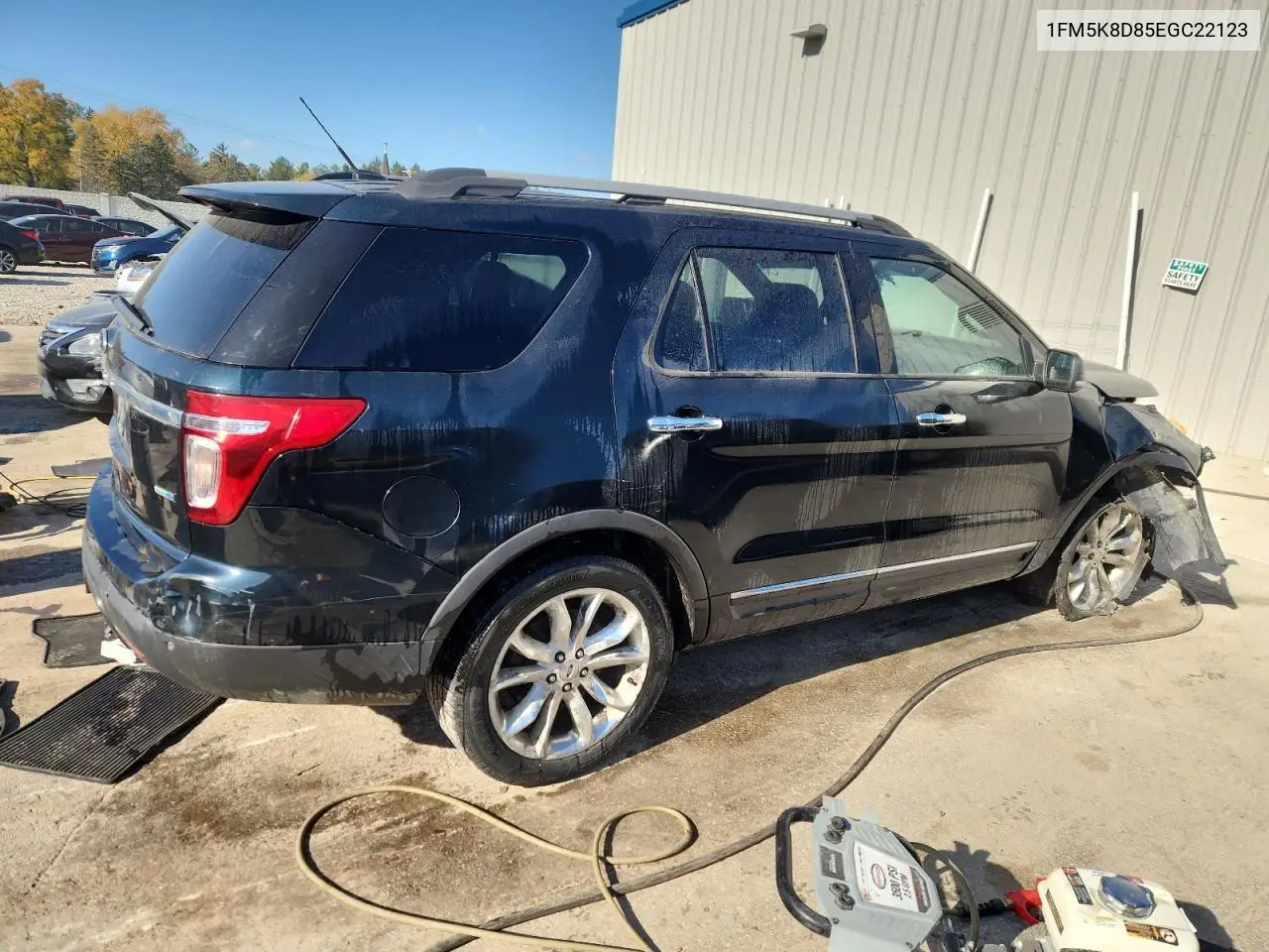 1FM5K8D85EGC22123 2014 Ford Explorer Xlt