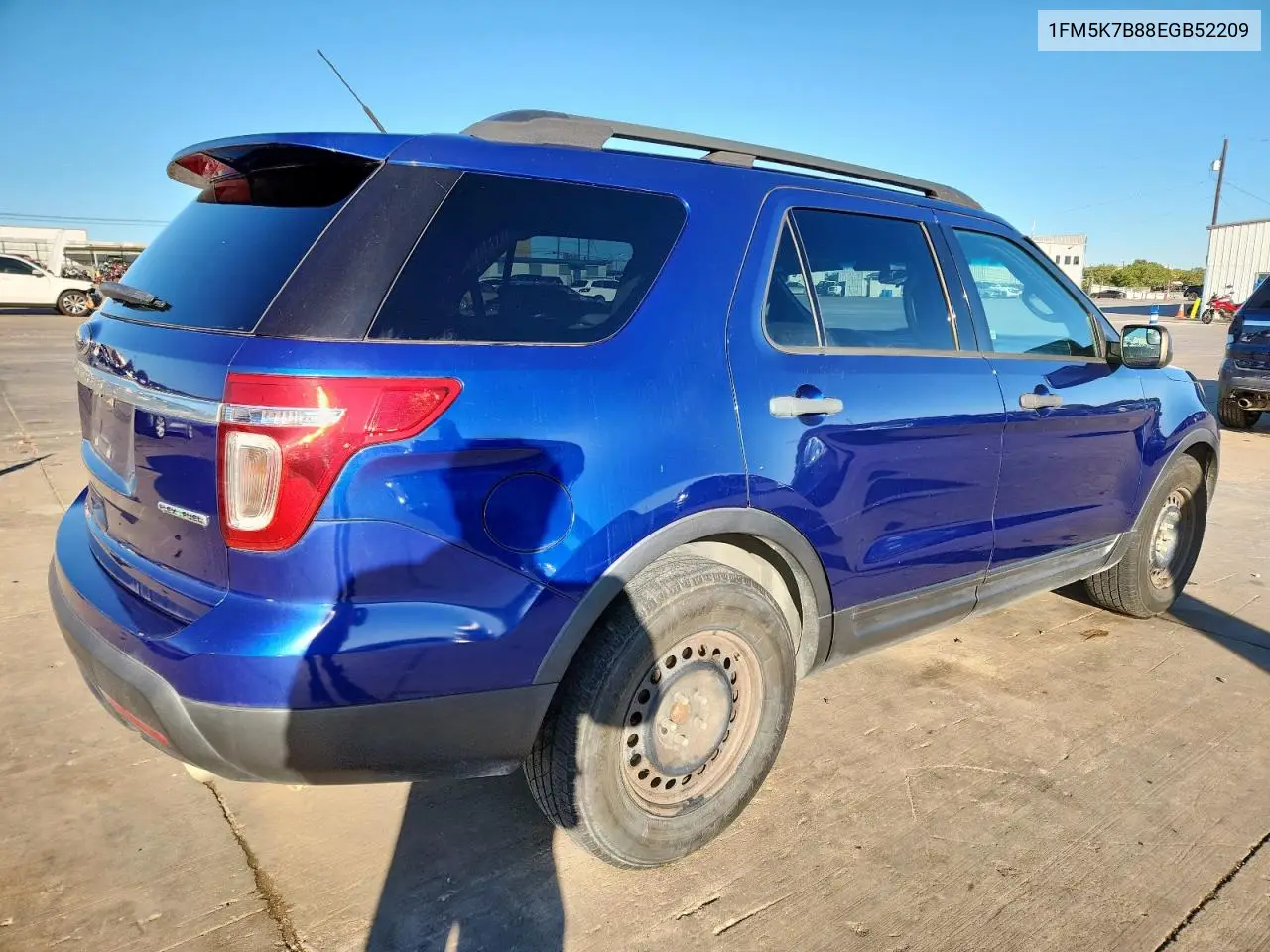 1FM5K7B88EGB52209 2014 Ford Explorer