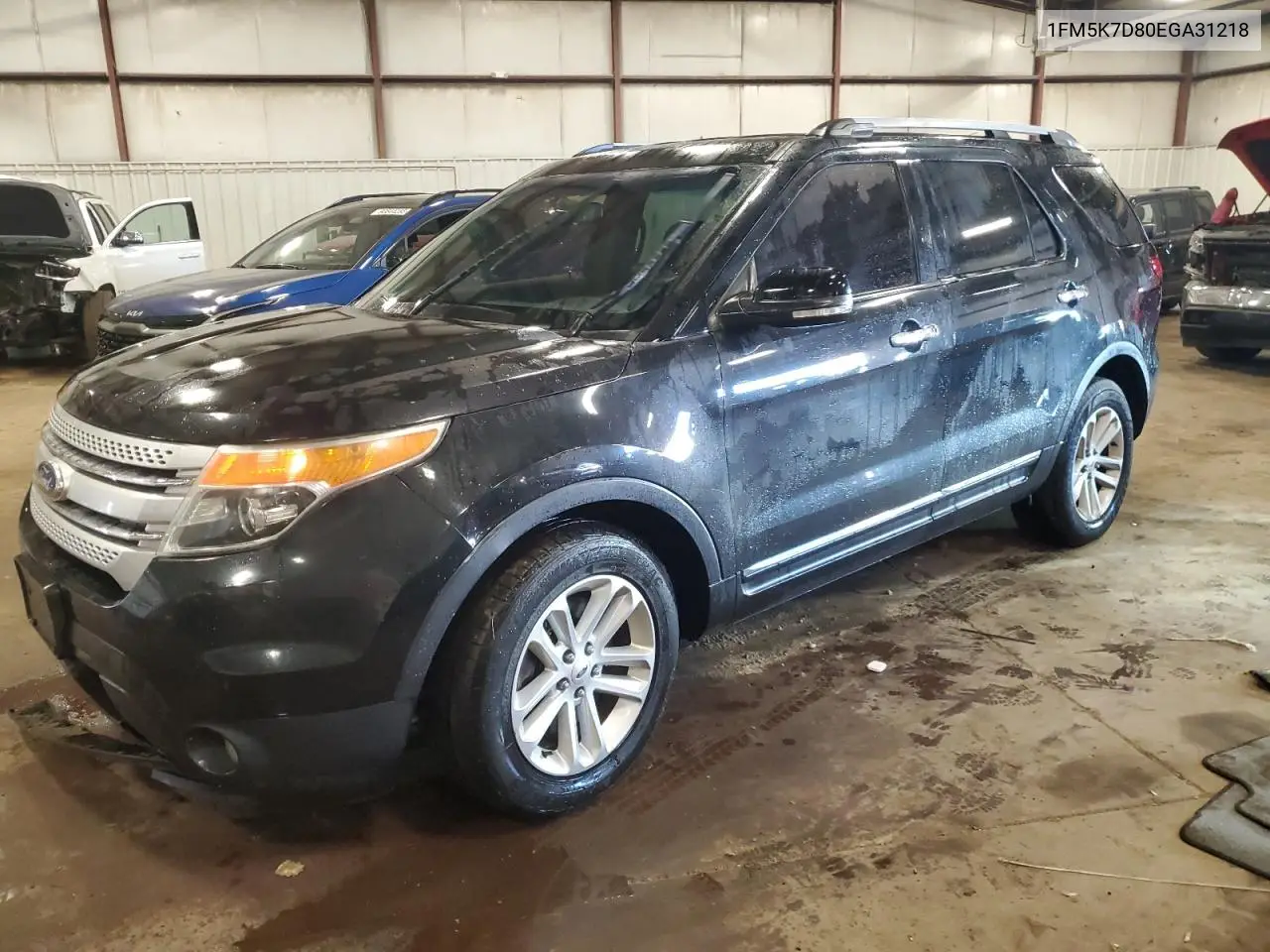1FM5K7D80EGA31218 2014 Ford Explorer Xlt