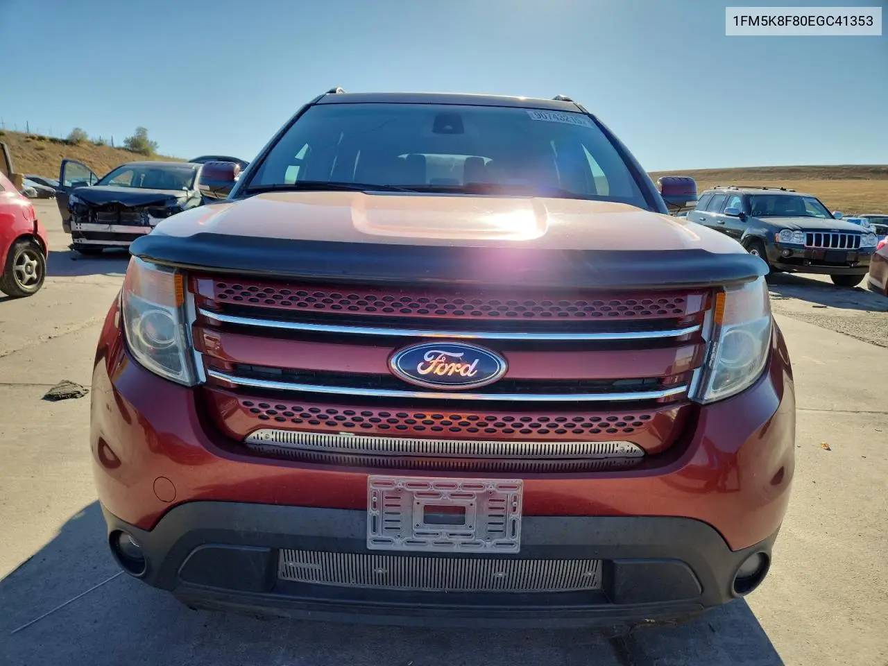 1FM5K8F80EGC41353 2014 Ford Explorer Limited