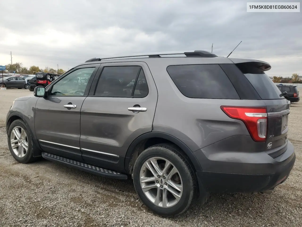 1FM5K8D81EGB60624 2014 Ford Explorer Xlt